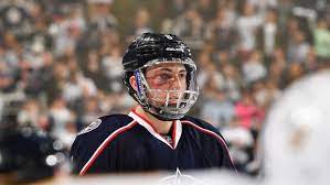 Columbus blue jackets defenseman zach werenski, right, defends against tampa bay. Werenski Has Facial Fracture Done For Season Tsn Ca