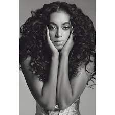 Solange Black And White Poster In 2021 Big Hair Solange Natural Hair Styles
