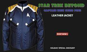 Star Trek Beyond Captain Kirk Chris Pine Leather Jacket Captain Kirk Chris Pine Leather Jacket Shopping Chris Pine