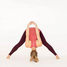 Wide Legged Forward Bend C Ekhart Yoga