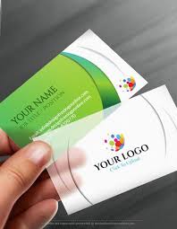 Free Business Card Maker App 3d Wave Business Card Template Free Business Card Maker Business Card Maker Printable Business Cards