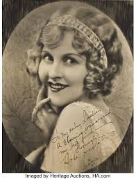 Hope Hampton by M. I. Boris (NY, 1920s). Portrait Photo (10" X