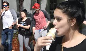 Modern Family's Ariel Winter enjoys ice cream in LA