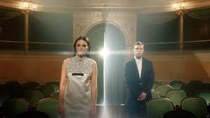 «sono emozionata di tornare a sanremo: Video Fedez E Francesca Michielin Nei Teatri Di Milano Per La Canzone Di Sanremo