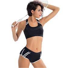 Ecruve Women S Saugatuck Sports Bikini Black L In 2021 Triangle Bikini Swimwear Sports Swimsuits Womens Swimsuits Bikini