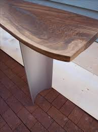 Hon office tables come in shapes, sizes and designs that help you shoulder the load. Live Edge Entry Tables Hall Tables And Accent Tables Slab Entryway Tables Custommade Com
