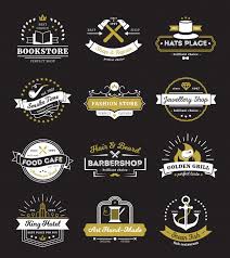 A logo is part of all marketing including business cards,. Vintage Logos Of Hotel Stores Restaurant And Cafe With Design Elements Free Vector Nohat Free For Designer