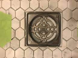 I bought a moen shower assembly around 2012. Tiling Around Shower Drain Ceramic Tile Advice Forums John Bridge Ceramic Tile