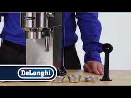 De Longhi Dedica Ec680 Unboxing And Setting Up The Machine Youtube De Longhi Unboxing Espresso Coffee