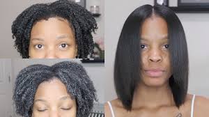 So does the brazilian blowout on african american hair work well or is it a myth? Natural Hair Silk Press Rinse Keratin Treatment Length Check 3 4 Month Routine Youtube