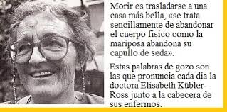 Doctora suiza Elisabeth Kubler-Ross