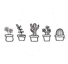 A cute little cactus i drew. Seapunk Tumblr Art Drawings Simple Cute Little Drawings Cute Easy Drawings