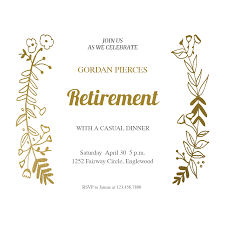 I've already used it — guess you know me pretty well! Side By Side Gold Free Retirement Farewell Party Invitation Template G Retirement Party Invitations Retirement Invitation Card Farewell Party Invitations