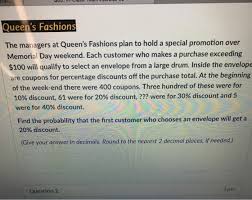 Silverstein, kaufman plan $2b queens development. Solved Queen S Fashions The Managers At Queen S Fashions Chegg Com