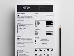 creative professional resume template