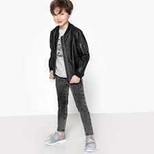 Blouson à capuche vertbaudet, parka zippé cyrillus. La Redoute Collections Bomber Simili 3 12 Ans La Redoute Tenue Elegante Et Decontractee Tenues Decontractees Blouson Garcon