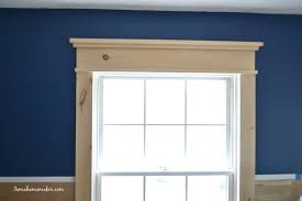 Burlap is a popular fabric for farmhouse window treatments. Simple Farmhouse Window Trim Novocom Top