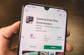 All without registration and send sms! Garena Free Fire App In Play Store Editorial Stock Photo Image Of Browser Battle 151705328