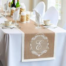Image 1 Table Runners Wedding Chic Table Runner Personalized Table Runner