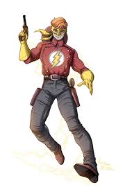 Learn how to draw flash cartoon pictures using these outlines or print just for coloring. Luciano Vecchio On Twitter Justice Riders Kid Flash From The Wild West Themed Elseworlds In The Late 90s Gee I Love Wally West And Drawing Him In Any Form He S My Flash