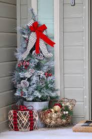 Whether it's a few small outdoor christmas decorations for most holiday outdoor decorations are weatherproof, but double check to ensure that they will hold up in your specific climate. 3 Steps To Outdoor Christmas Decorating The Home Depot Blog