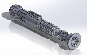 Lightsaber 3d Model Google Search Lightsaber Obi Wan Kenobi Kenobi