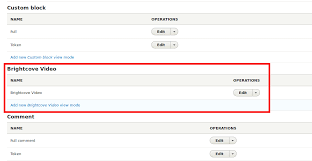 Drupal 8 Brightcove Connector Embedding Content