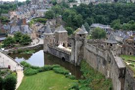 Pétronille paynel and william paynel. Chateau Fougeres Brittany France Stock Image Image Of Gate European 120408115