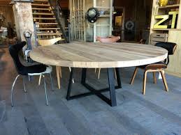 grote ronde eettafel op zwaartafelen nl ronde eettafel diy eettafel eetkamer ontwerp