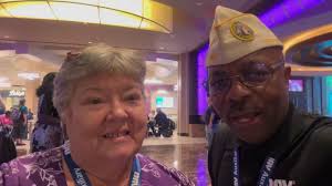Dwayne Ramey (Department 2nd Jr. Vice Commander and Chapter 20 Commander)  and M. Tyrelle Felder (Chapter 33 Sr. Vice Commander) representing at the  2023 National Convention. #davhq #davatlanticcity23 #veterans  #veteranshelpingveterans