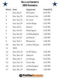 Printable Dallas Cowboys Schedule 2013 Football Season Denver Broncos Schedule Dallas Cowboys Schedule Pittsburgh Steelers Schedule