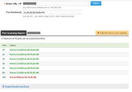 The solarwinds port scanner is one of the free download tools that allows you to scan an ip address range or hostname and generate lists of the open, closed and filtered ports on the target network. Definitive Port Scanning Guide Plus The 11 Best Free Port Scanners