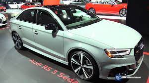 2018 Audi Rs 3 Sedan Exterior Interior Walkaround 2018 Detroit Auto Audi Rs Europe Car Detroit Auto Show