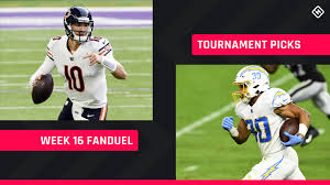 Draftkings and fanduel are the leaders in dfs because they both offer so many different options to play. Fanduel Week 16 Pick Nfl Dfs Roster Tips For Daily Fantasy Football Gpp Tournaments