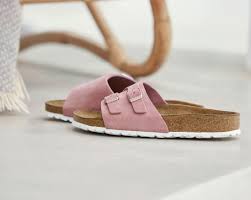 Birkenstock Sandals Birkenstock Size Chart Uk Birkenstock Vaduz Soft Footbed Suede Leather Rose Womens Slippers Stylish Shoes Emerging Designers Fashion