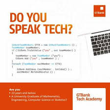 Do You Speak Tech Language If Yes Then This Post Will Tell Your About The Graduate Tech Academy Programme 201 University Graduation Graduation Computer Science