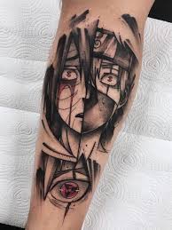 Kakashi hatake is a former member of the Ramon On Twitter Gustavo Takazone Uchiha Obito Hatake Kakashi Naruto Tattoo Ink Art