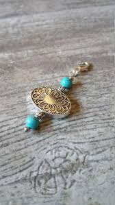 Turquoise Coral Stitch Picker/Needle Threader Set