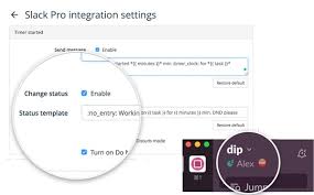Look at their screen to see if their slack app is showing the unread message notification. Custom Slack Status Emoji No Problem Pomodone App Beamer