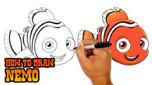 How To Draw Nemo | Finding Nemo - Youtube