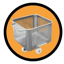 Perforated Euro tub | TRACZ