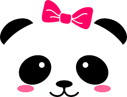 Looking For A Cute Animal Face Decal I Ve Got Pigs Cows Penguins Sloths Pandas And More If You Want An An Panda Fofo Aniversario De Panda Festa De Panda