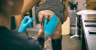 If you put sunscreen all over you body and you are using the sunscreen method for the tattoo, you won't get it. Tattoo Healing Process Steps Aftercare And Precautions