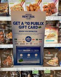 Online shopping from a great selection at gift cards store. Publix Frozen Rewards Get A 10 Gift Card With 30 Purchase Southern Savers