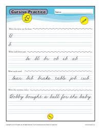 Depending on the age, erasing and making the workbook for learning the letters of the russian alphabet and traditional russian cursive writing and penmanship. Cursive B Letter B Worksheets For Handwriting Practice