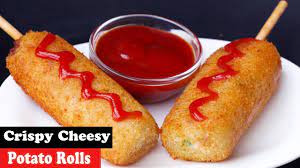Cover with the ham slices. Watch These Crispy Potato Cheese Rolls Are Ideal For A Decadent Weekend Binge Ndtv Food