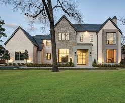 Modern farmhouse exterior design reflects the entire style of the space and the tradition as well. 18 Excellent Contemporary Transitional Living Room Ideas House Exterior Modern Farmhouse Exterior House Designs Exterior