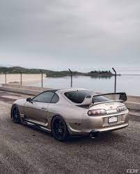 Quicksilver Toyota Supra Mkiv - Ccw Sp505 Wheels In Matte Black Toyota Supra Toyota Supra Mk4 Supra
