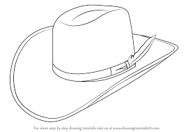 Add more hair, if needed to make it look like you. Learn How To Draw Cowboy Hat Cowboys Step By Step Drawing Tutorials