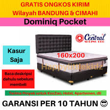 Melainkan juga mengetahui merk spring bed terbaik dan terlaris di indonesia. Jual Matras Central Springbed Dominiq Pocket Springs Ukuran 160x200 Kota Bandung Happylittlekidz Tokopedia